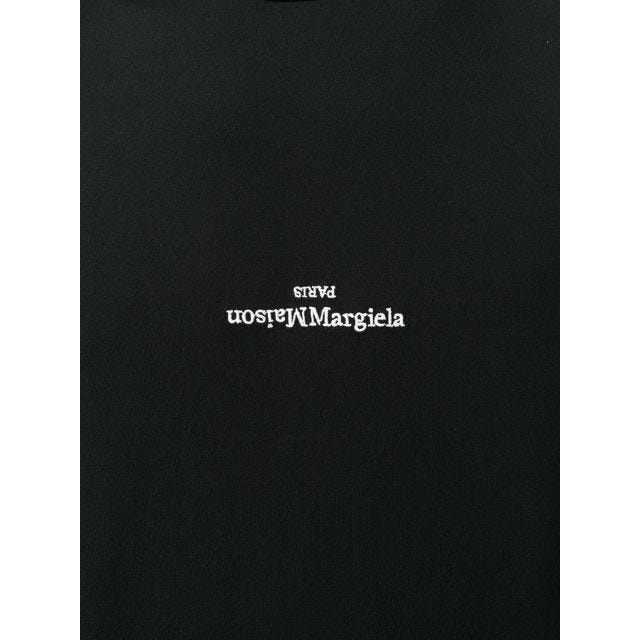 Black T-shirt with embroidery - 5