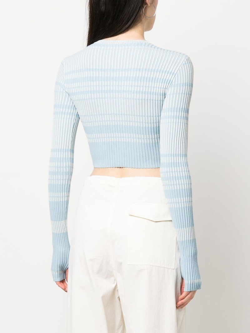striped cropped jumper 4