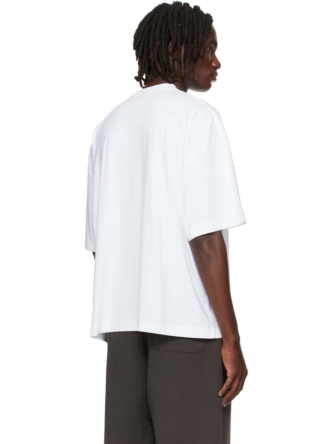 White Bats Logo Regular T-shirt - 3