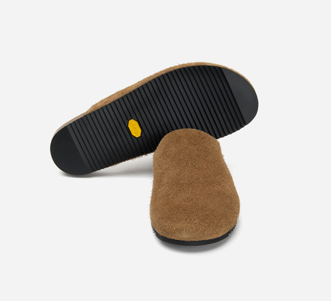 Mule - Shaggy Chestnut Suede - 5