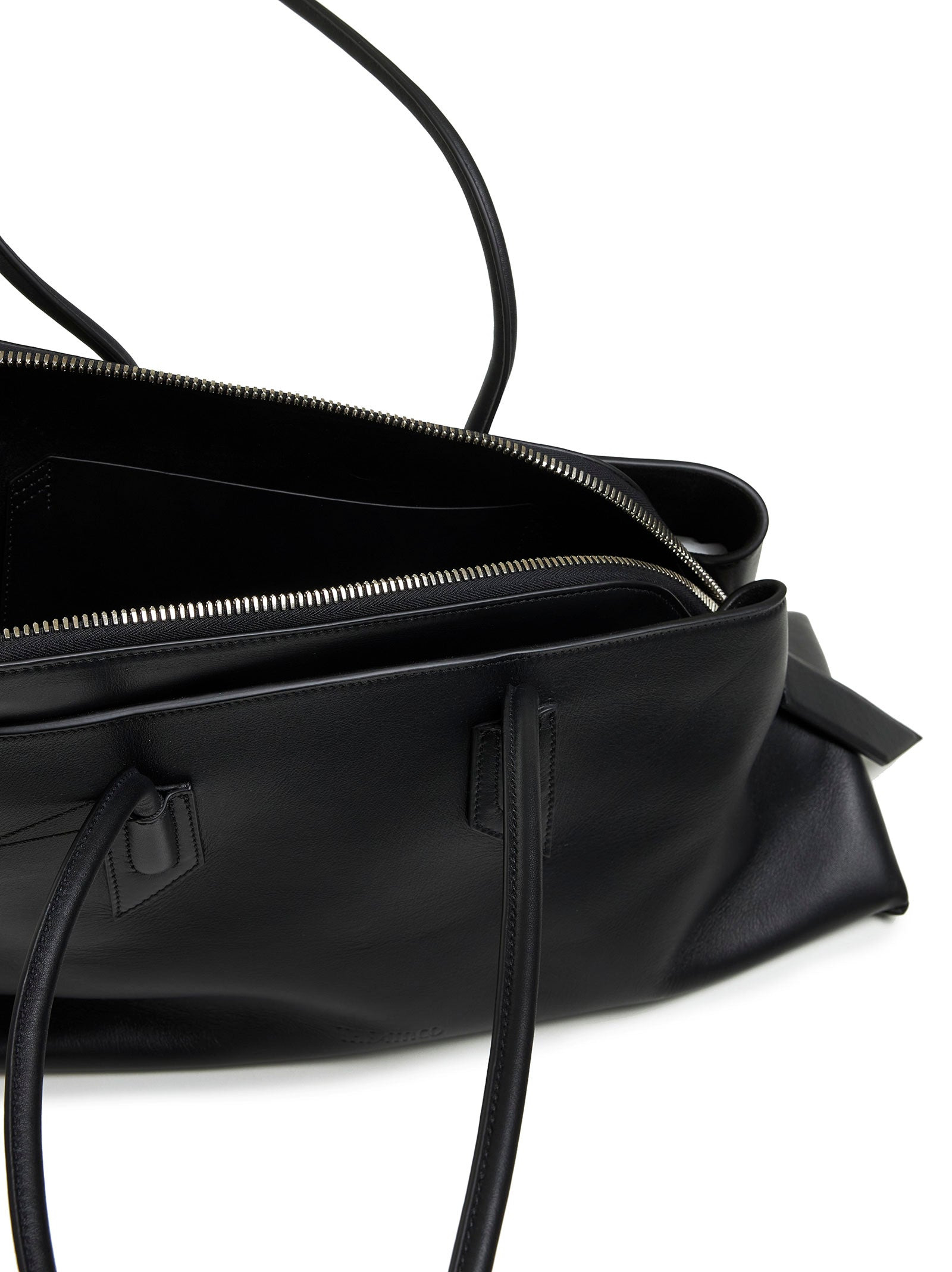 The Attico Women Top Handle “La Passeggiata Medium” Bag – Black - 5