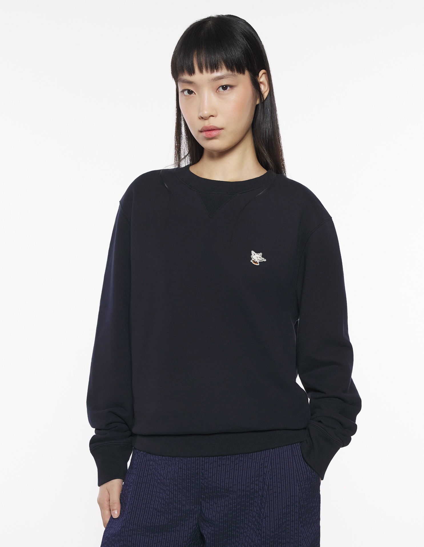 BARISTA FOX PATCH REGULAR SWEATSHIRT - 6