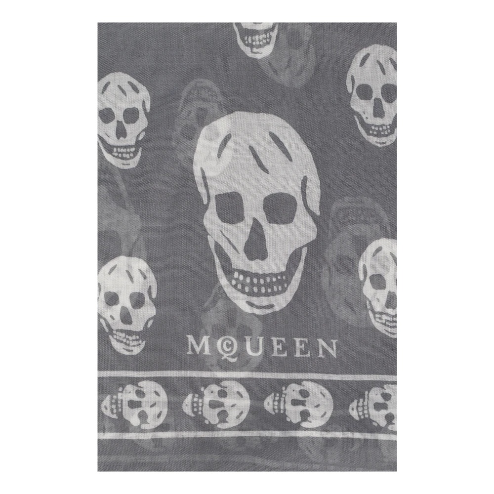 SKULL MOTIF SCARF - 3