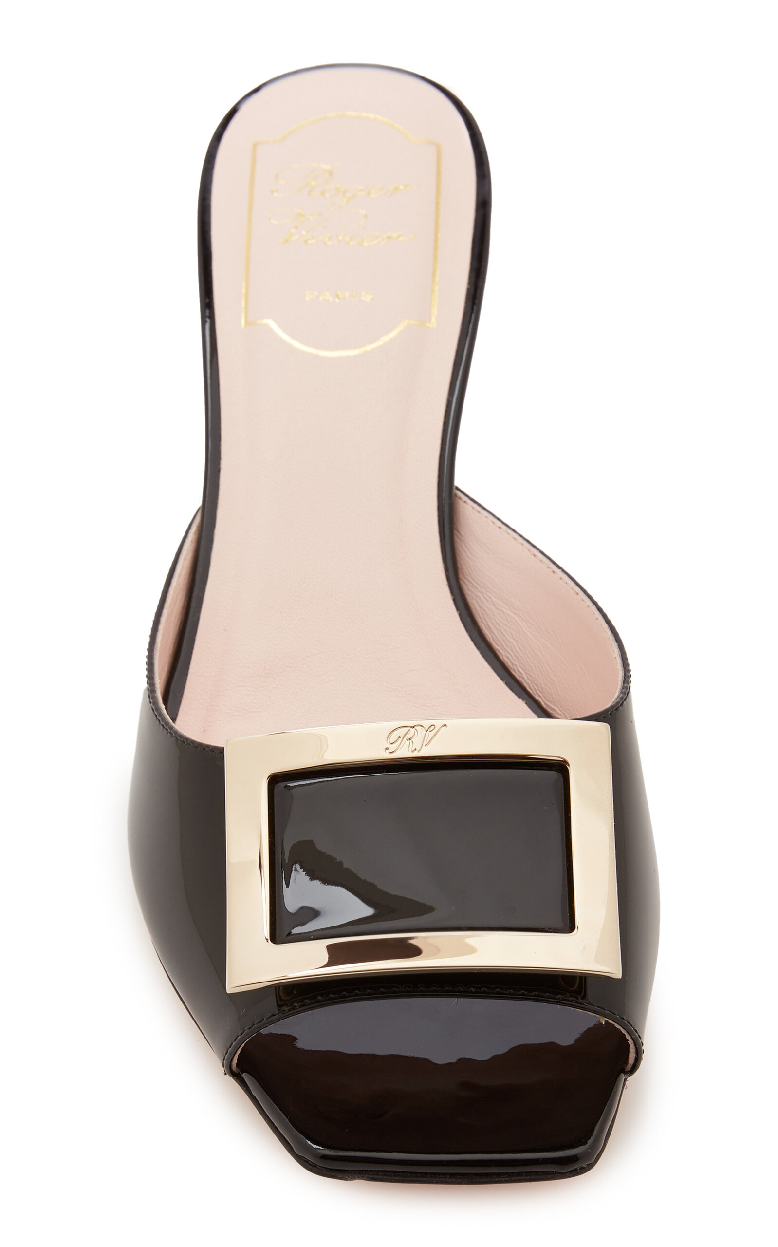 Trompette Patent Leather Mules black - 3