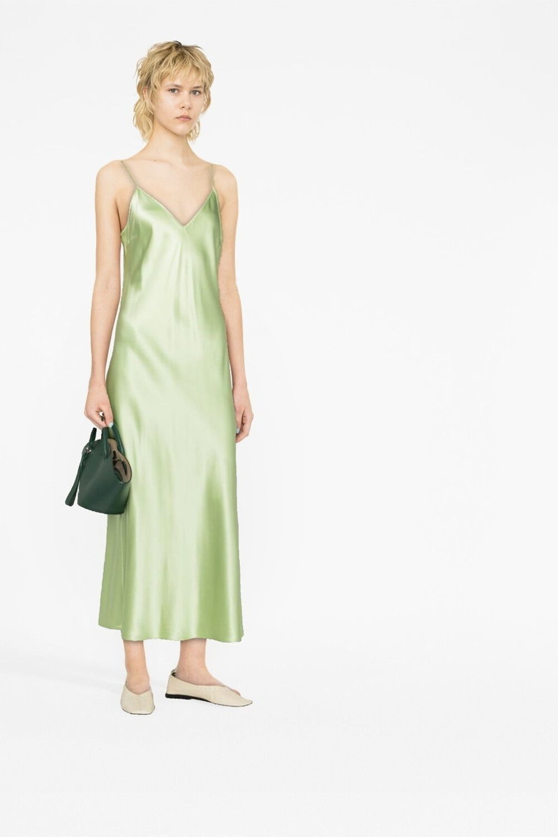JOSEPH Clea satin slip dress outlook