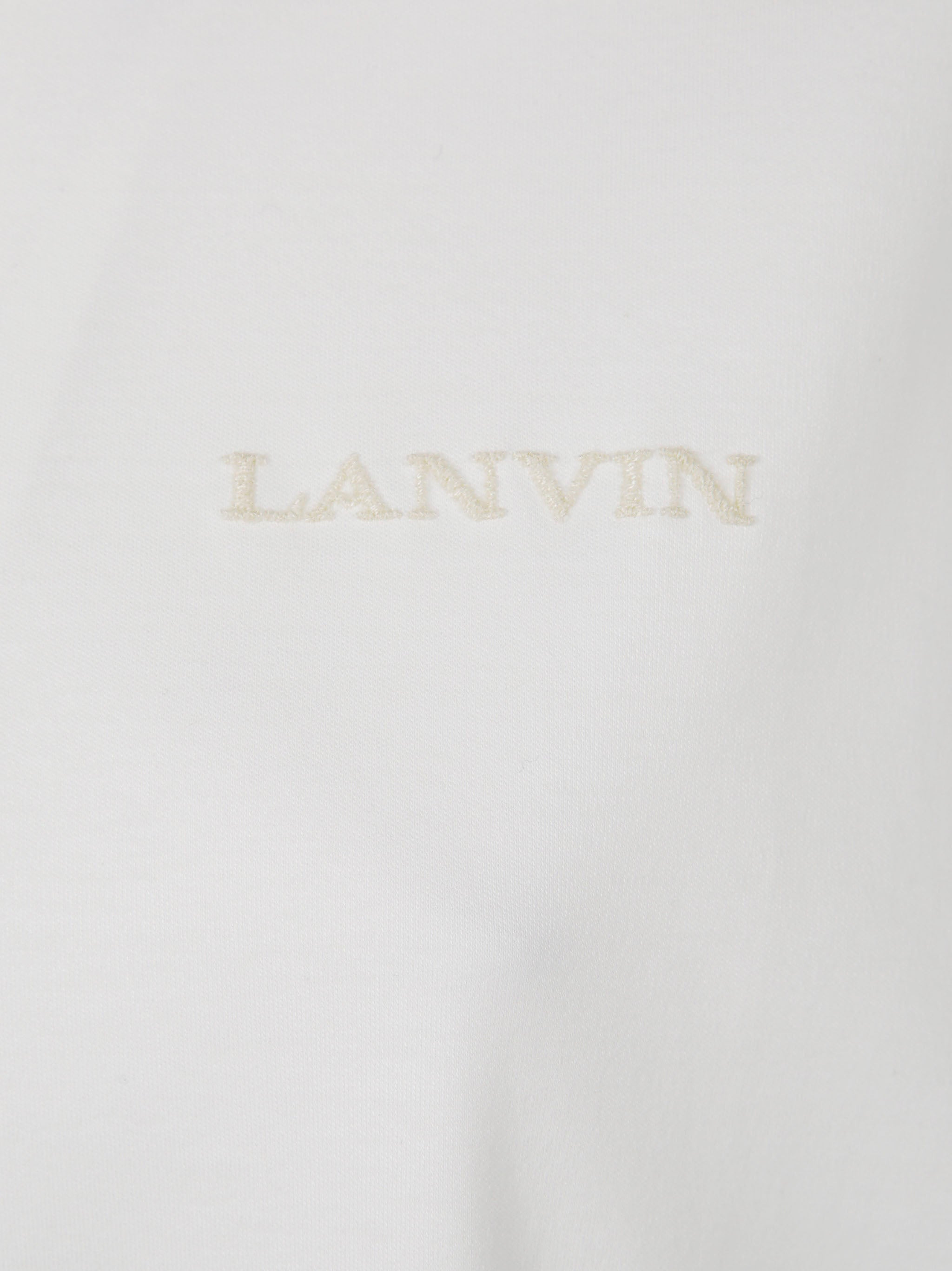 Lanvin Men Bouclette Logo T-Shirt - 7