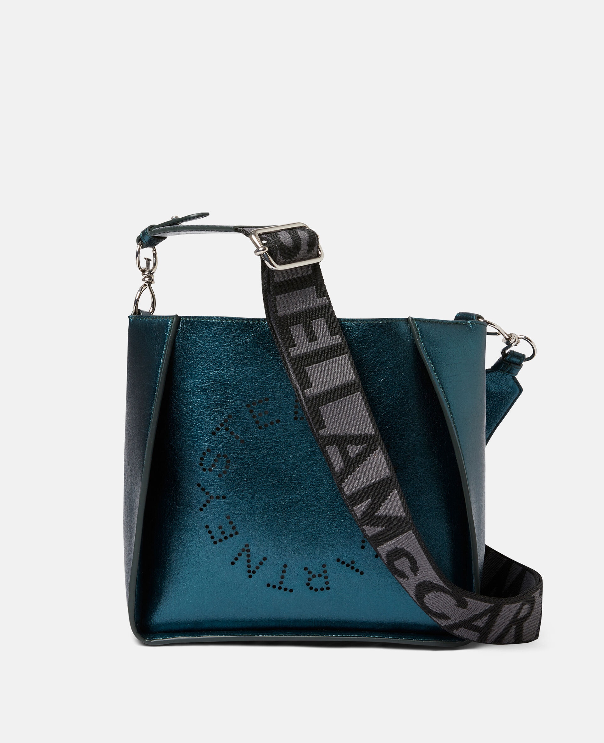 Stella Logo Metallic Shoulder Bag - 1