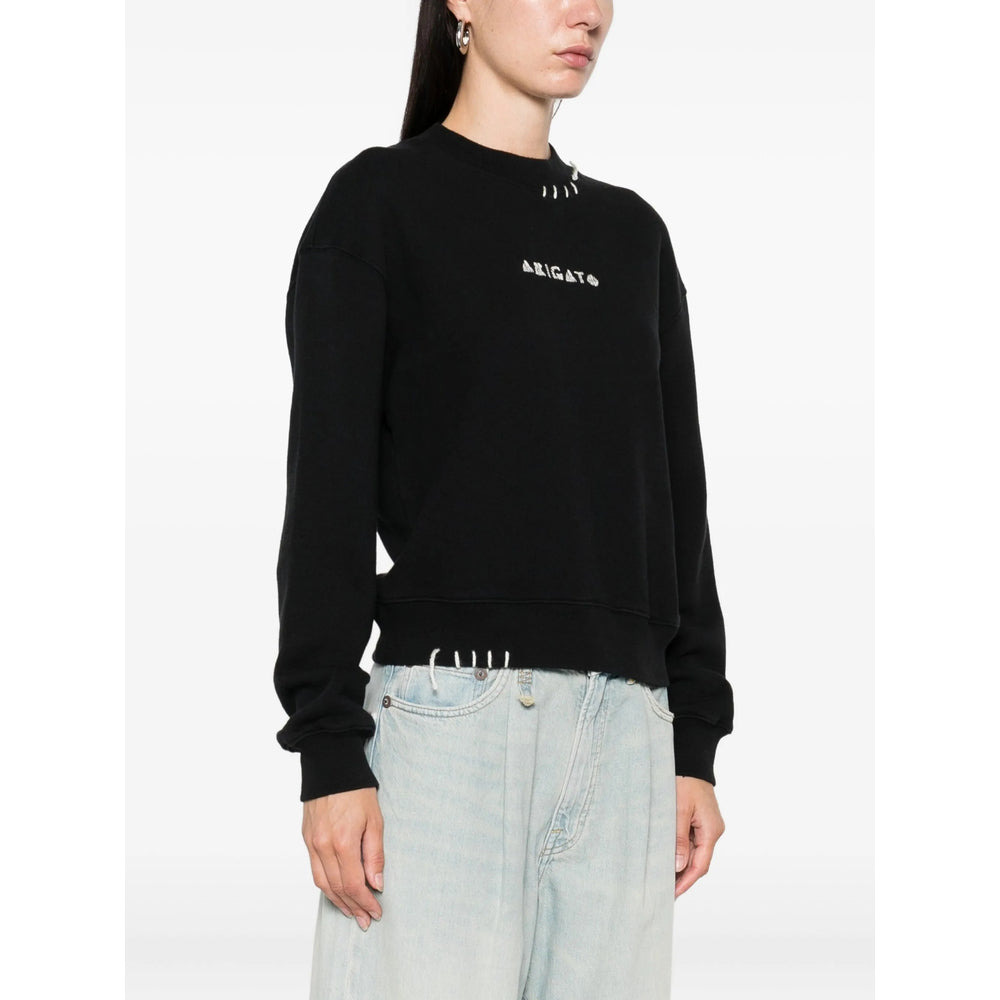 Axel Arigato Black Tops - Sweatshirts Women - 3