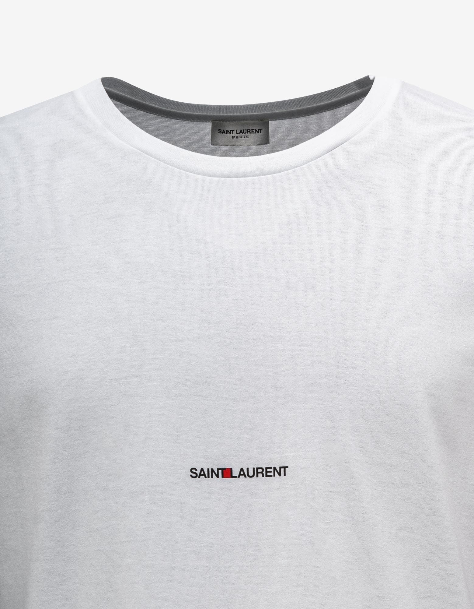 White Rive Gauche Logo T-Shirt - 3