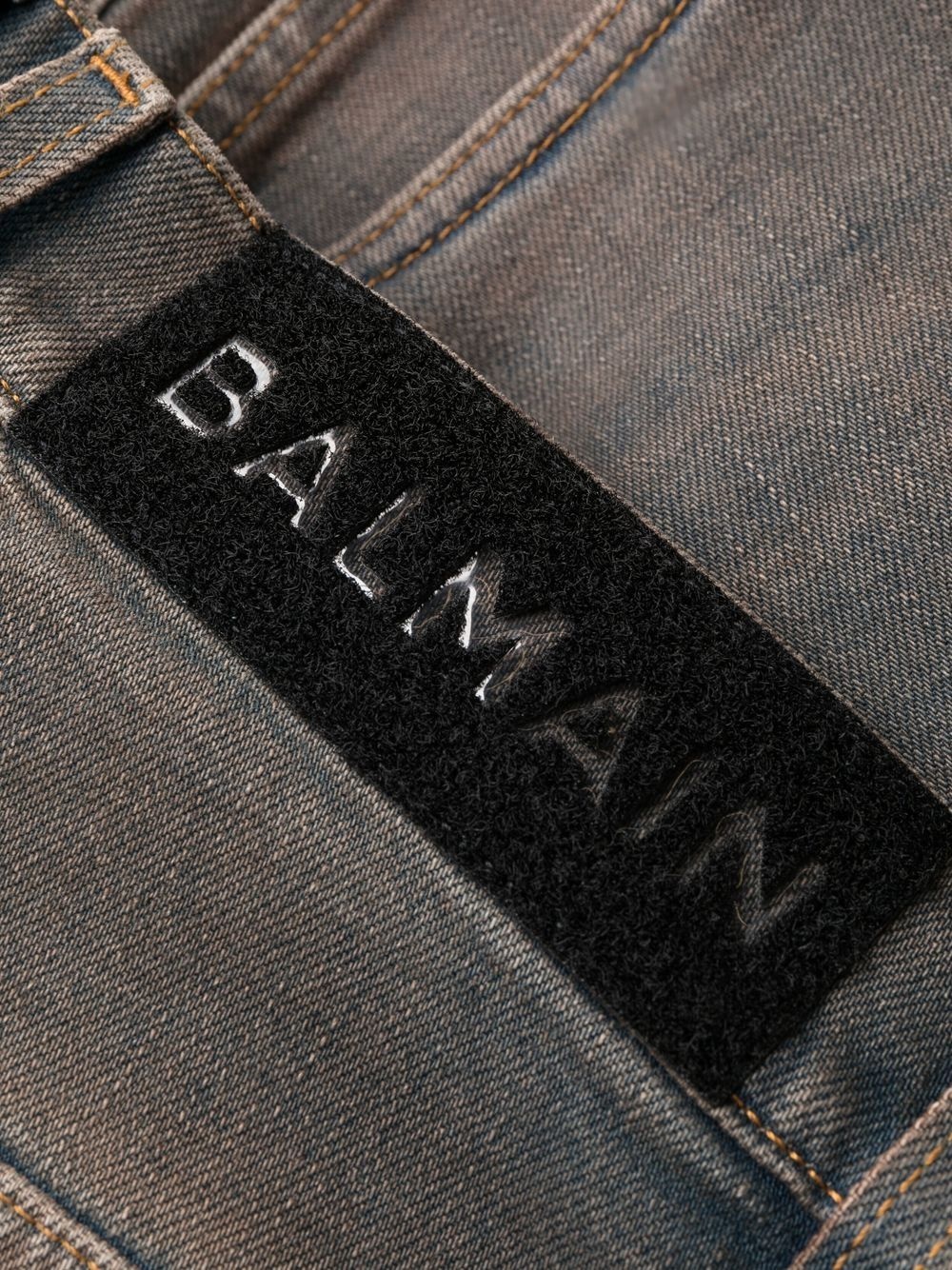 distressed slim-fit jeans - 7