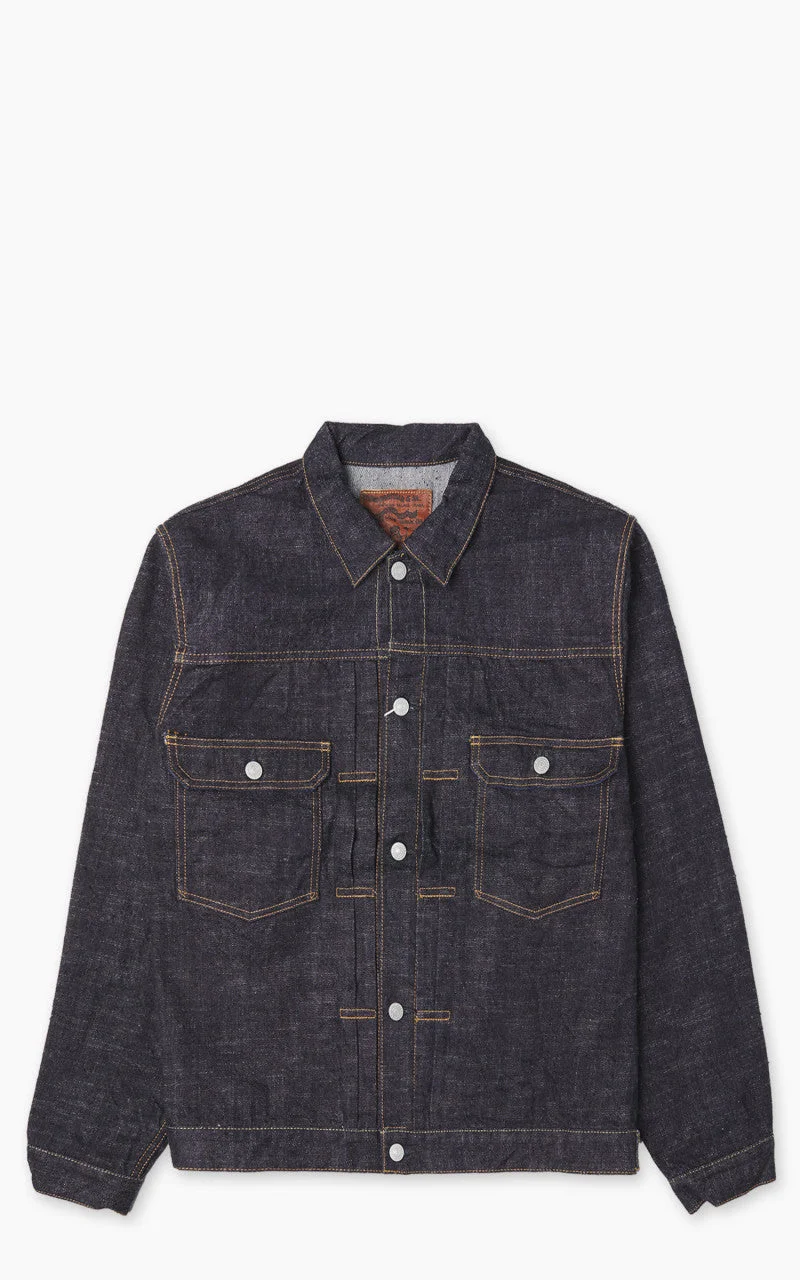 STUDIO D'ARTISAN SD-4102 GL3 TYPE 2 SELVEDGE DENIM JACKET INDIGO - 1