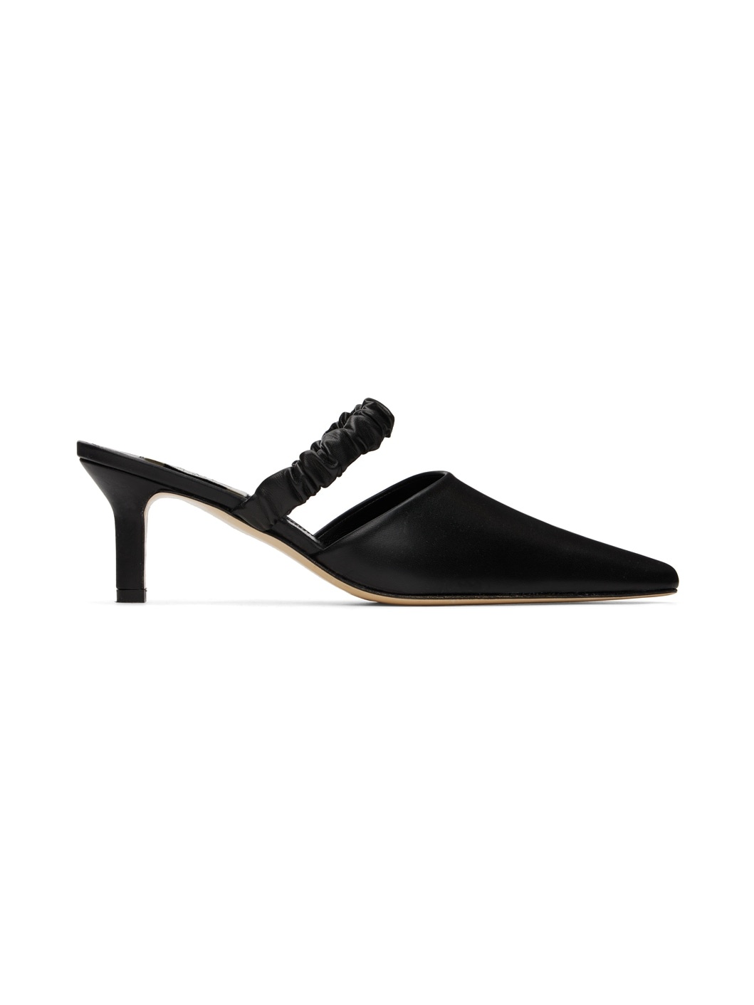 Black Chouchou Mules - 1