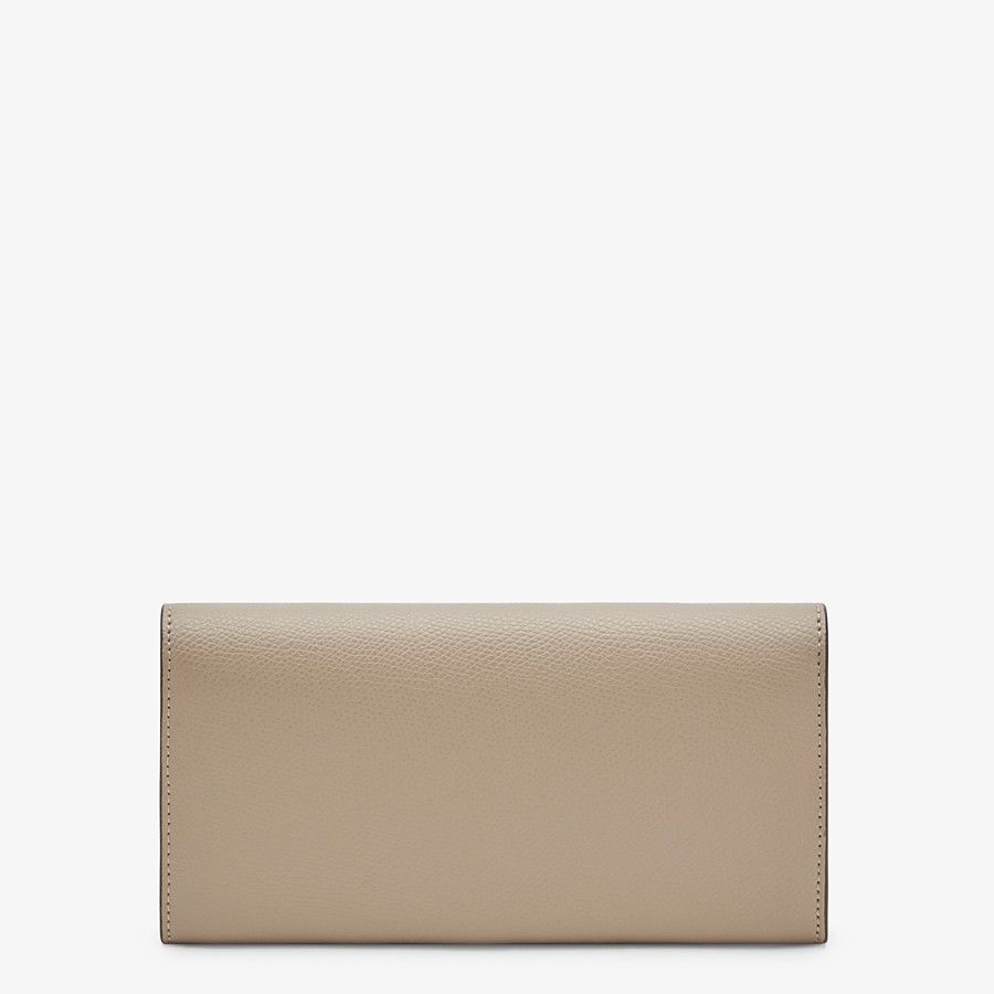 Beige leather wallet - 7