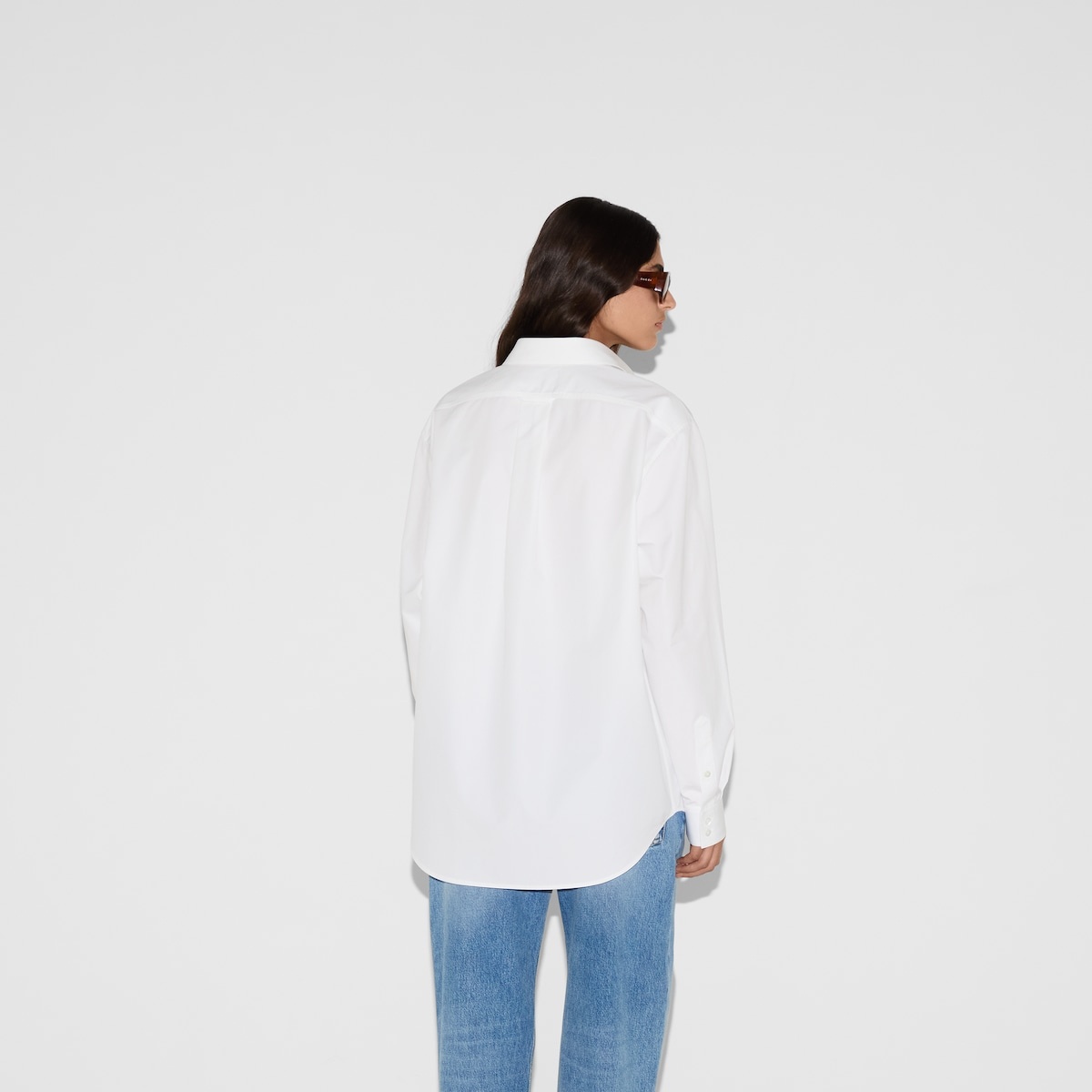 Heavy cotton poplin shirt - 4