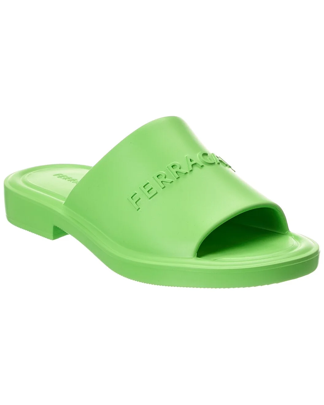 Ferragamo Giuneva 3D Logo Rubber Sandal - 1