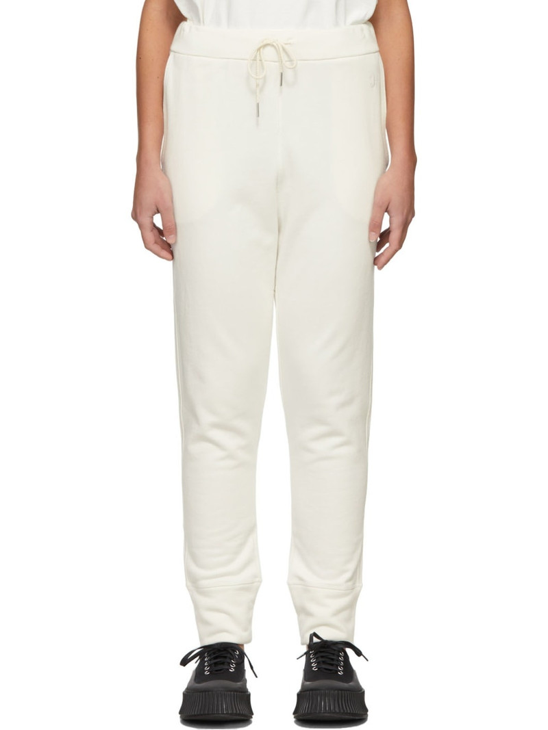 White Classic Lounge Pants 1