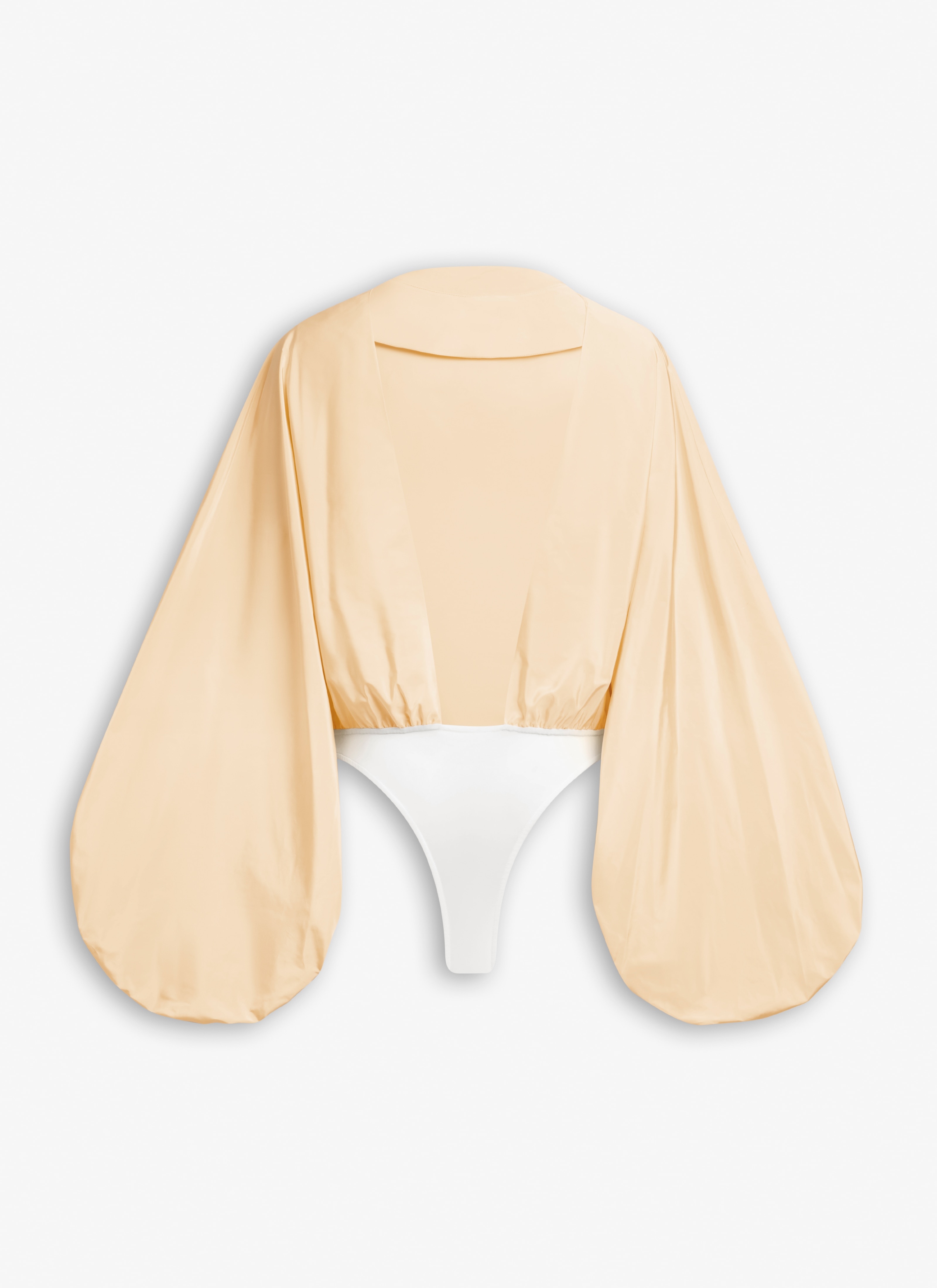 TAFFETA BODY-BLOUSE - 4