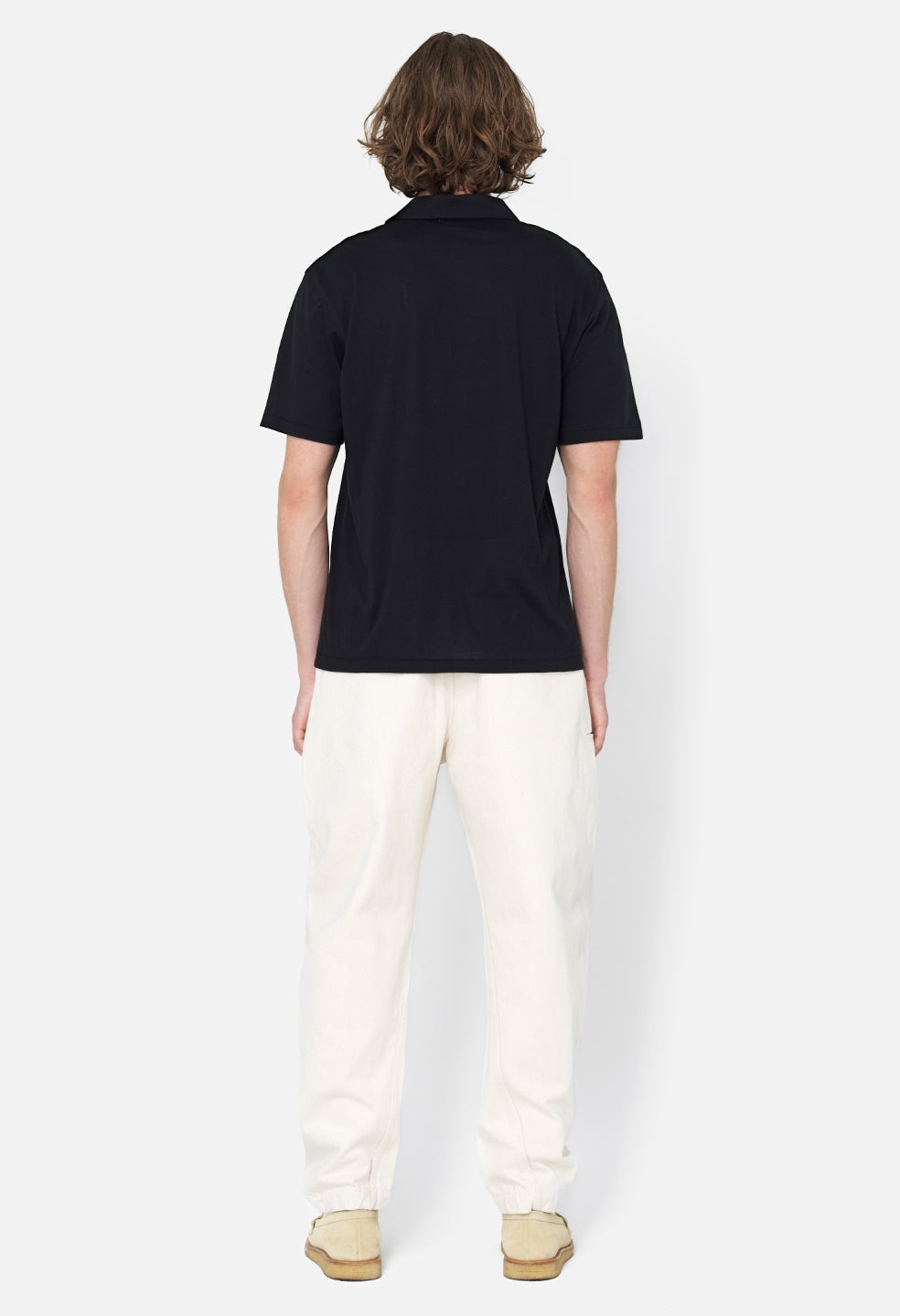 COTTON CASHMERE POLO - 5