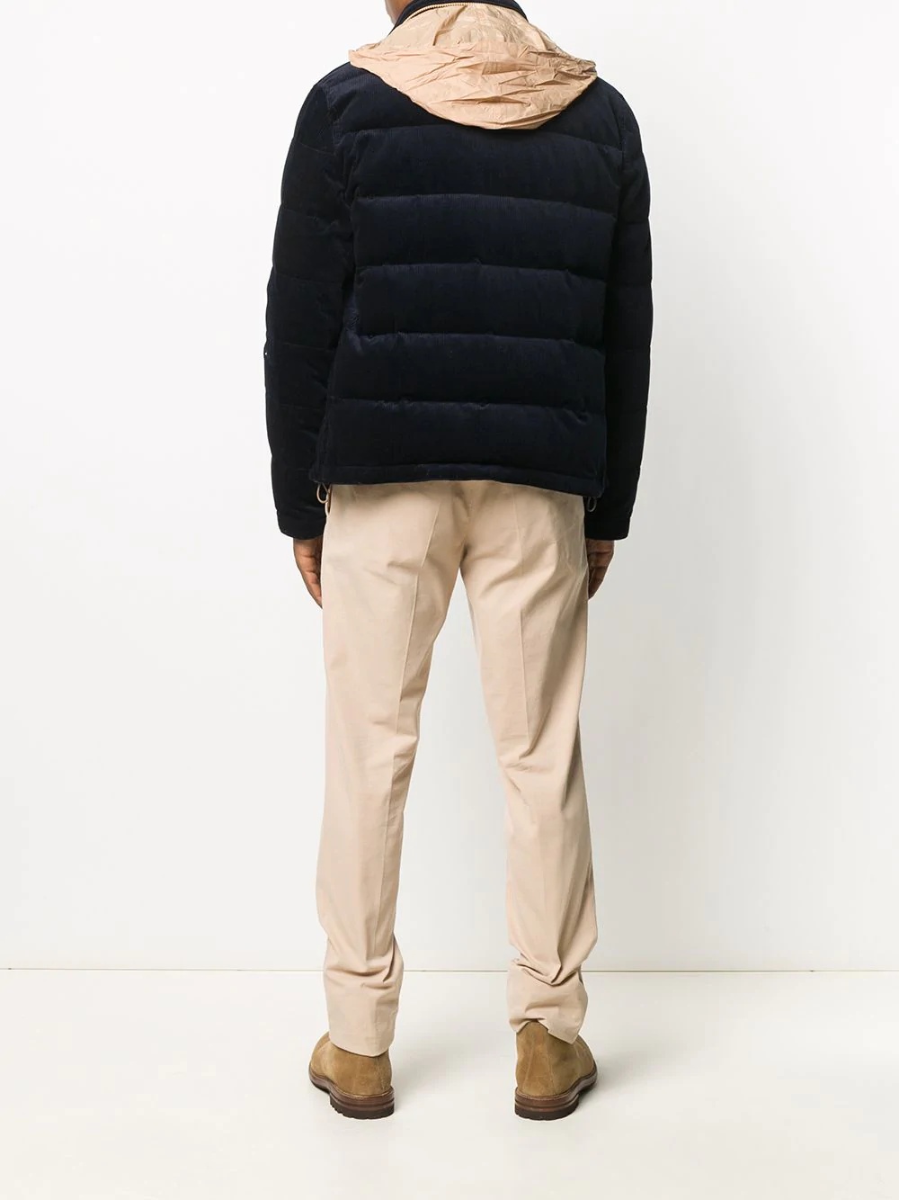 corduroy down jacket - 6