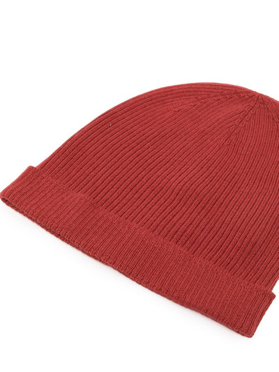 Rick Owens Gethsemane cashmere knit beanie outlook