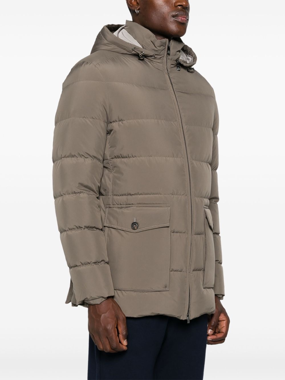 hooded puffer jacket - 3