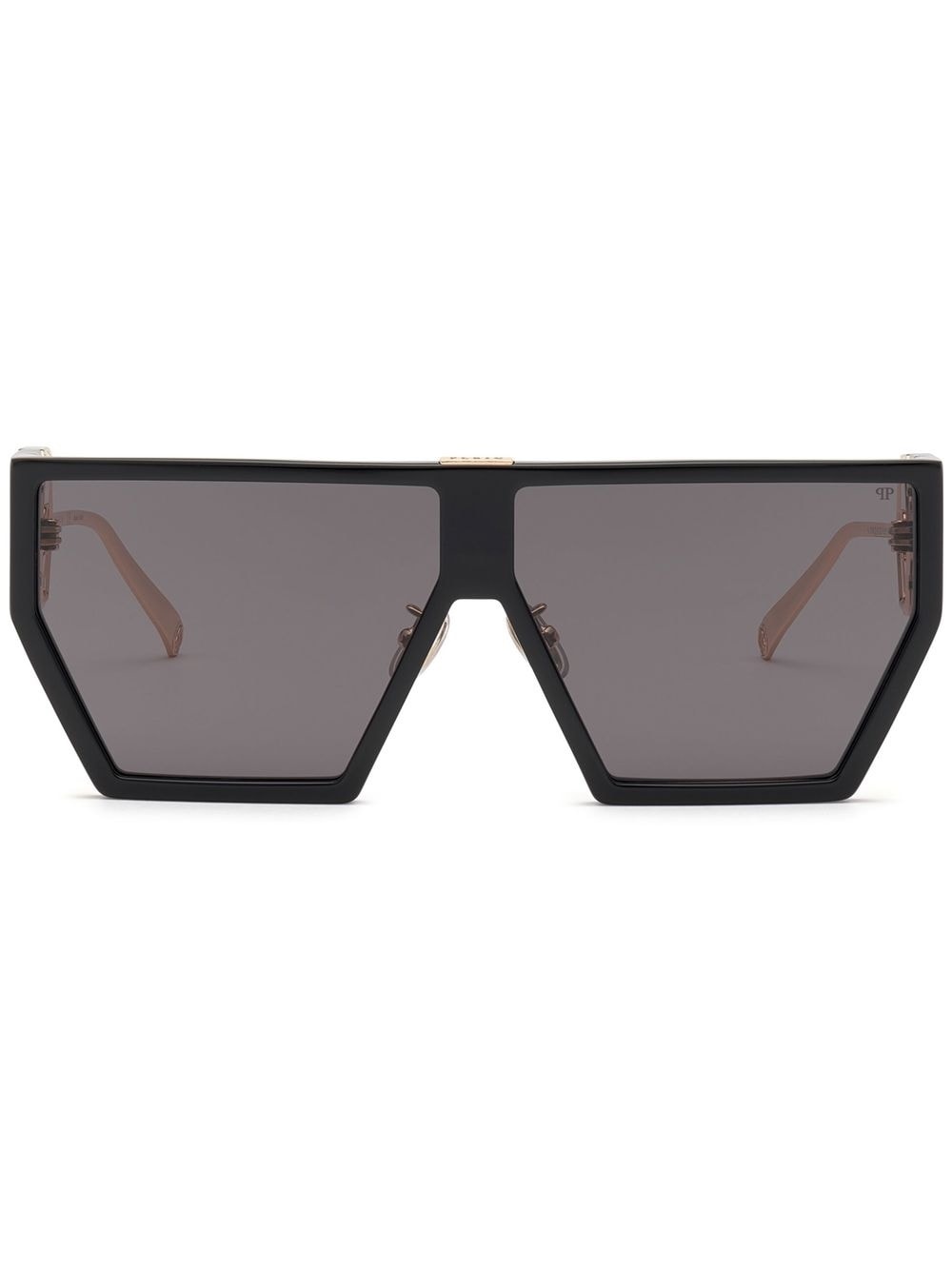 Shield Space Rock Plein hexagon sunglasses - 1