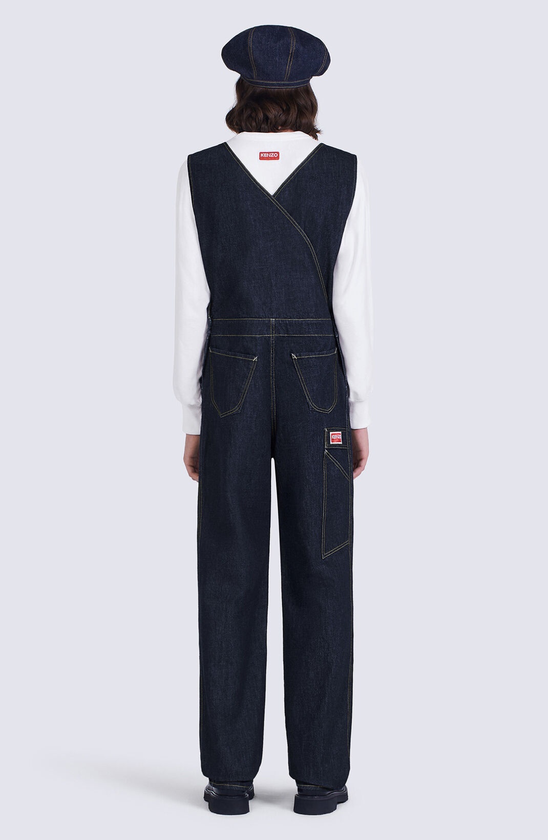 Denim dungarees - 4