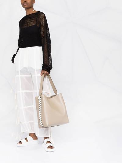 Stella McCartney Frayme tote bag outlook