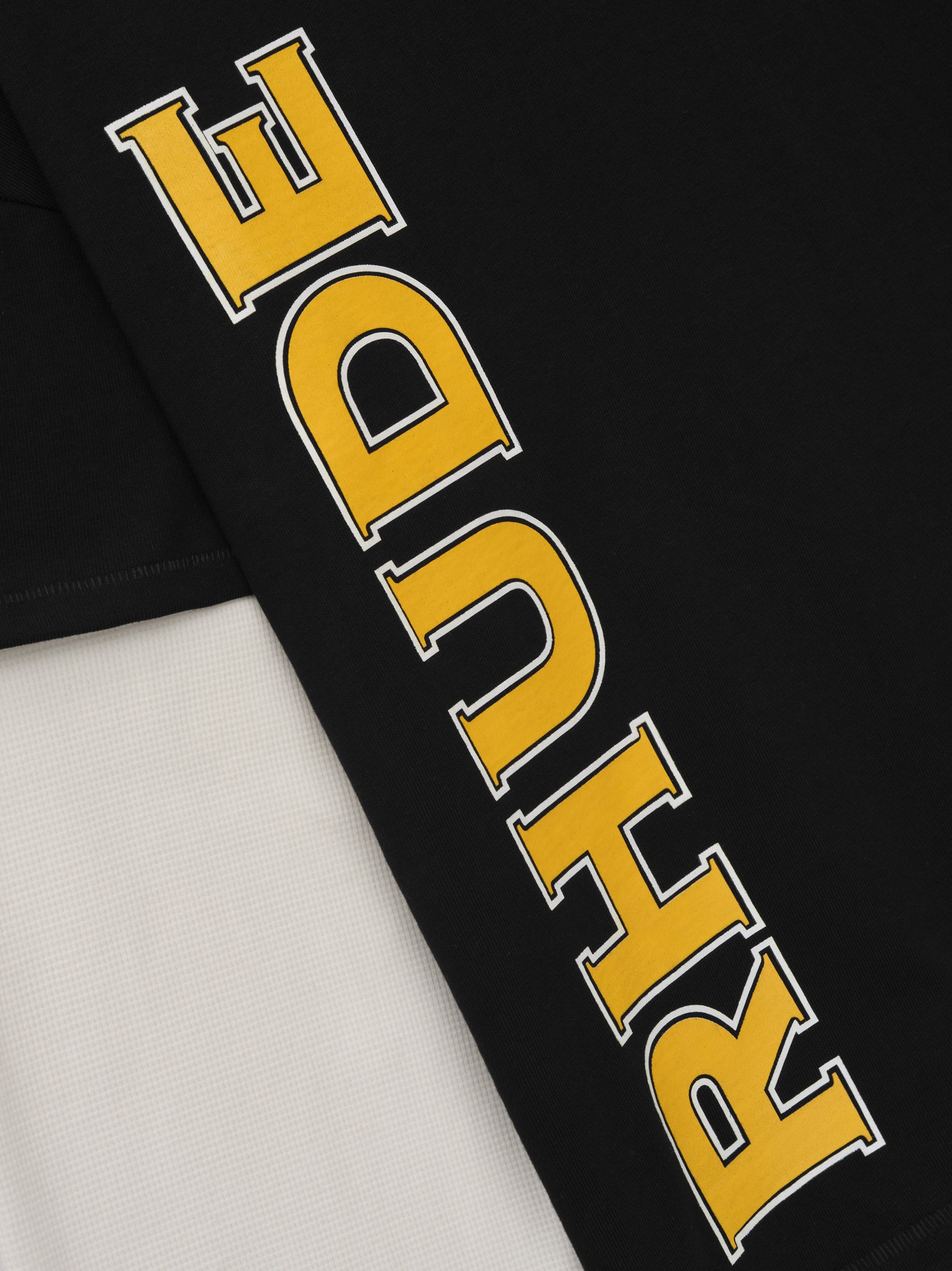 RHUDE STEEL DOUBLE-LAYERED TEE - 7