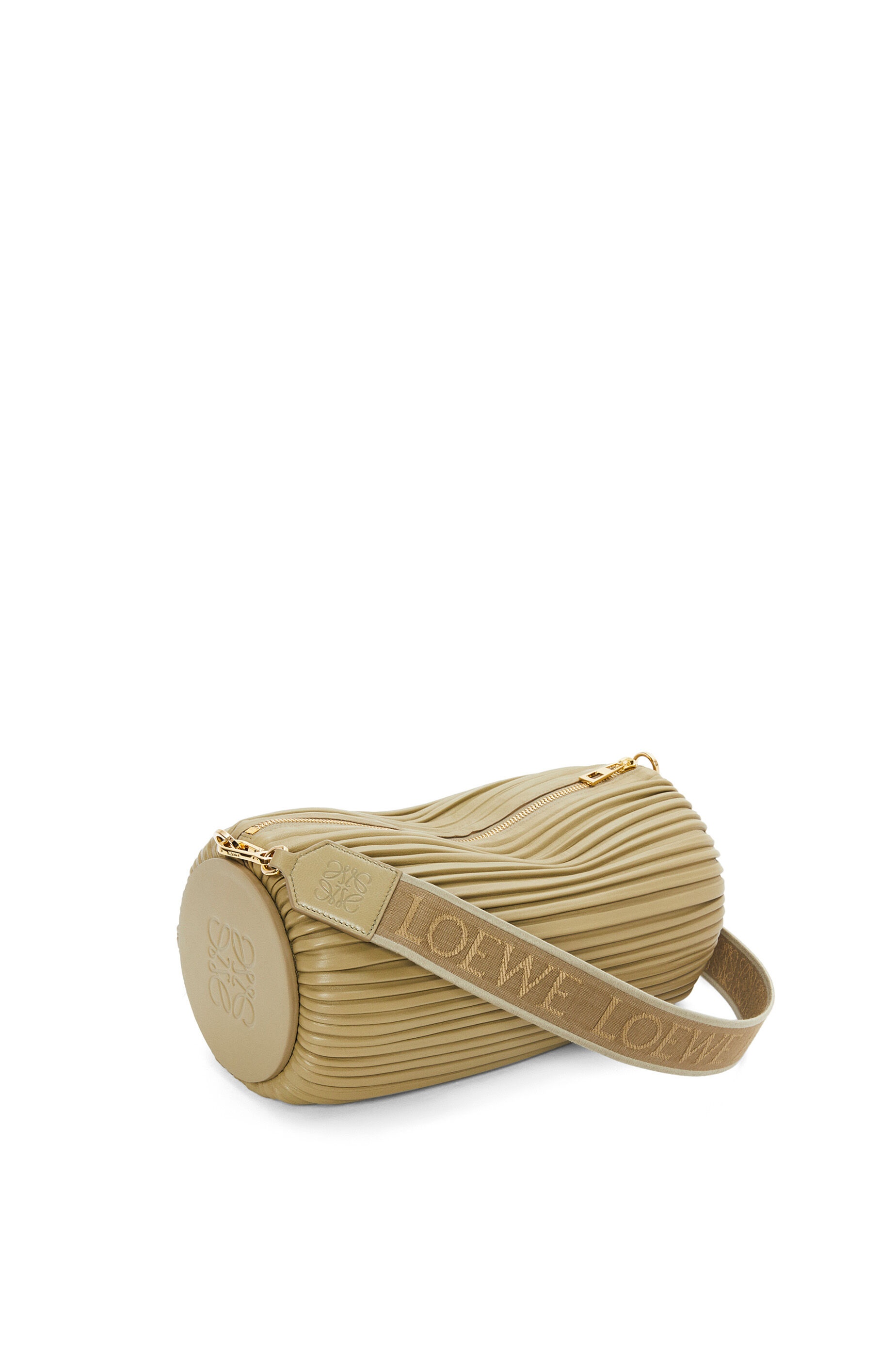 Large Bracelet pouch in pleated nappa - 2