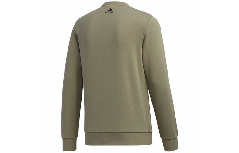 adidas adidas MH Gfx Ft BosSlogan Sports Hooded Sweater Men Green GM4478 outlook