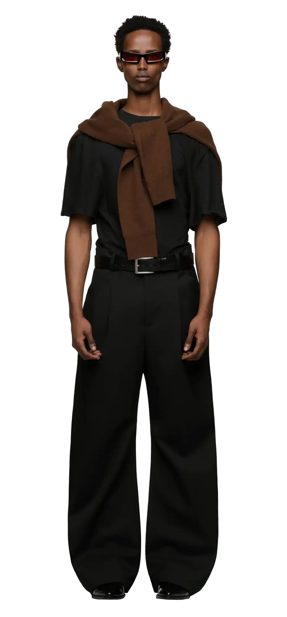 DC PANT BLACK WOOL - 3