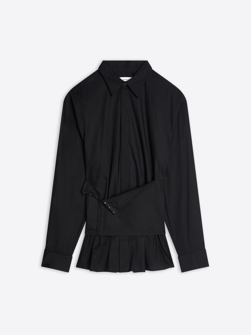 CORSETED COTTON SHIRT 1