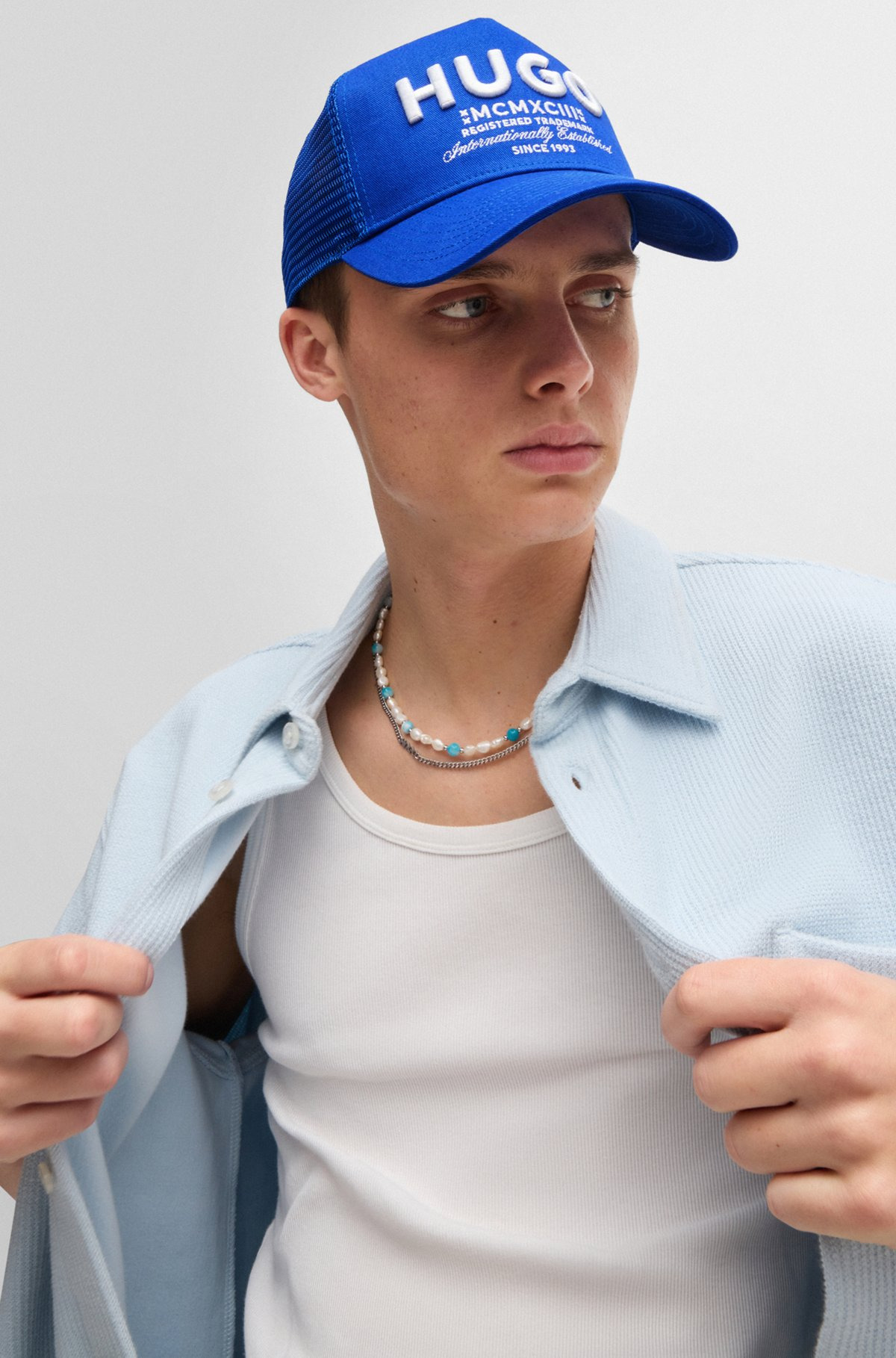 COTTON-TWILL CAP WITH EMBROIDERED LOGO - 4