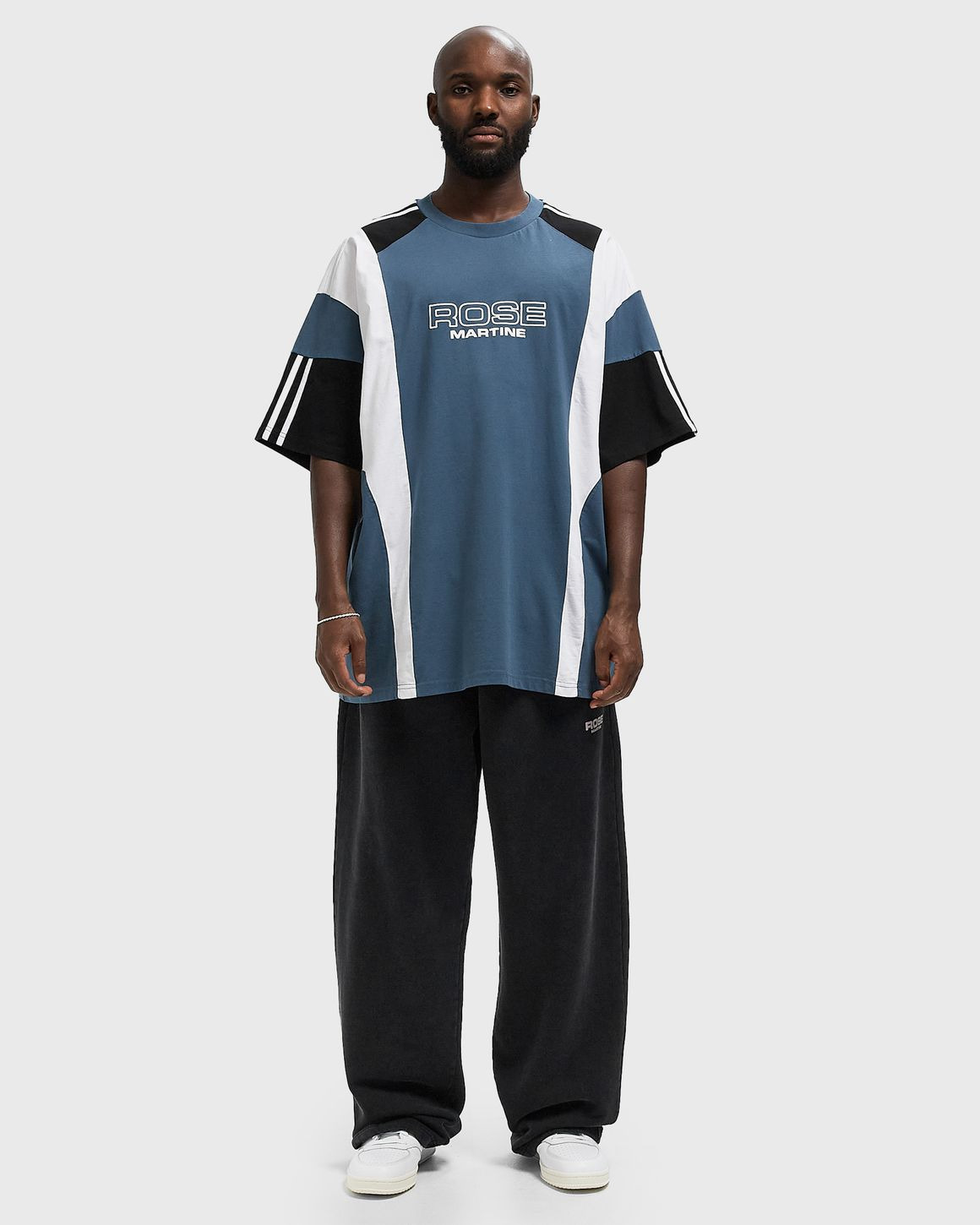 OVERSIZED PANELLED TEE - 2
