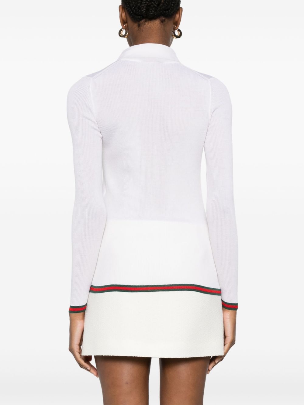 Web-stripe polo top - 4