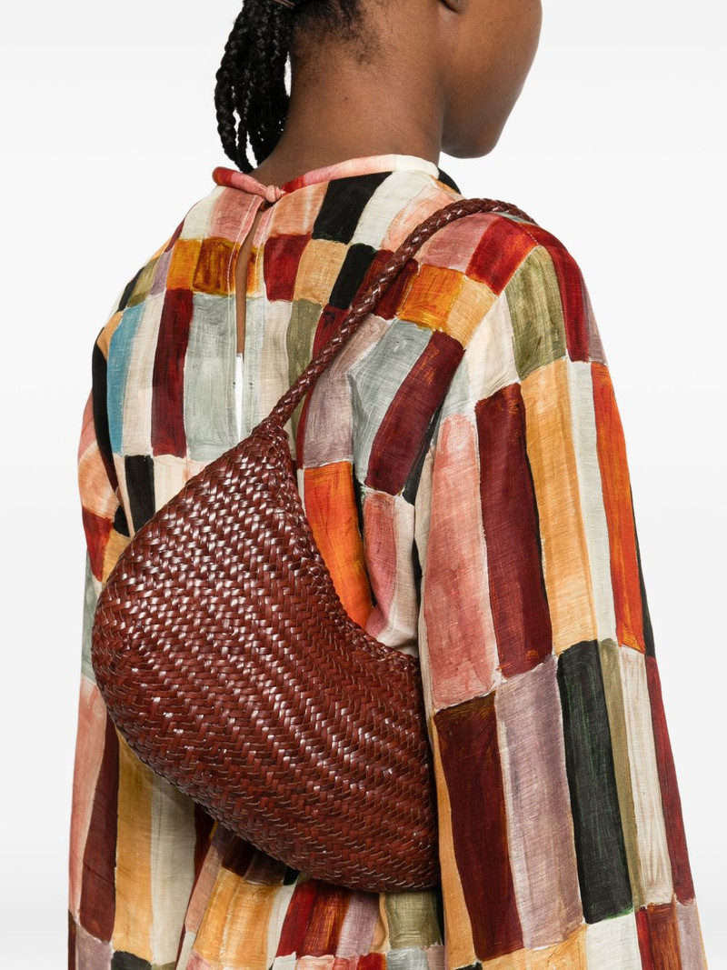 DRAGON DIFFUSION Nova Luna braided-handle tote bag outlook