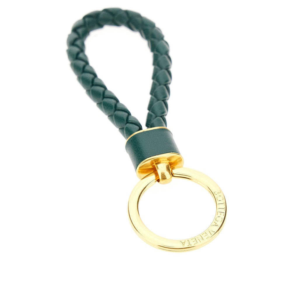 INTRECCIO LEATHER KEY RING - 1