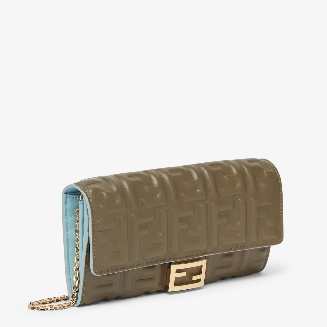 Baguette Continental Wallet With Chain - 2