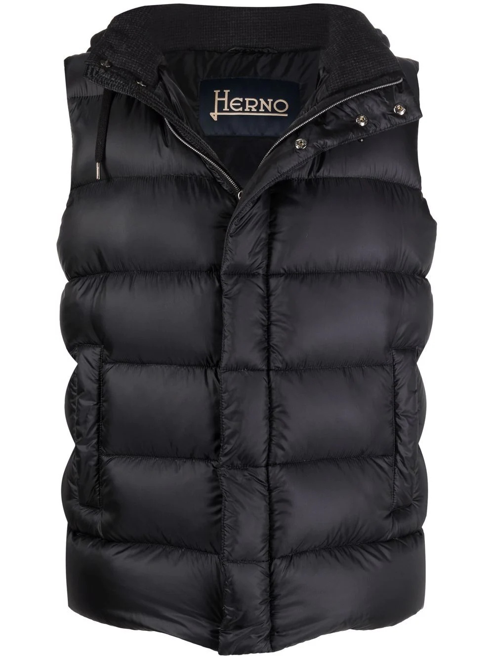 casual padded gilet - 1