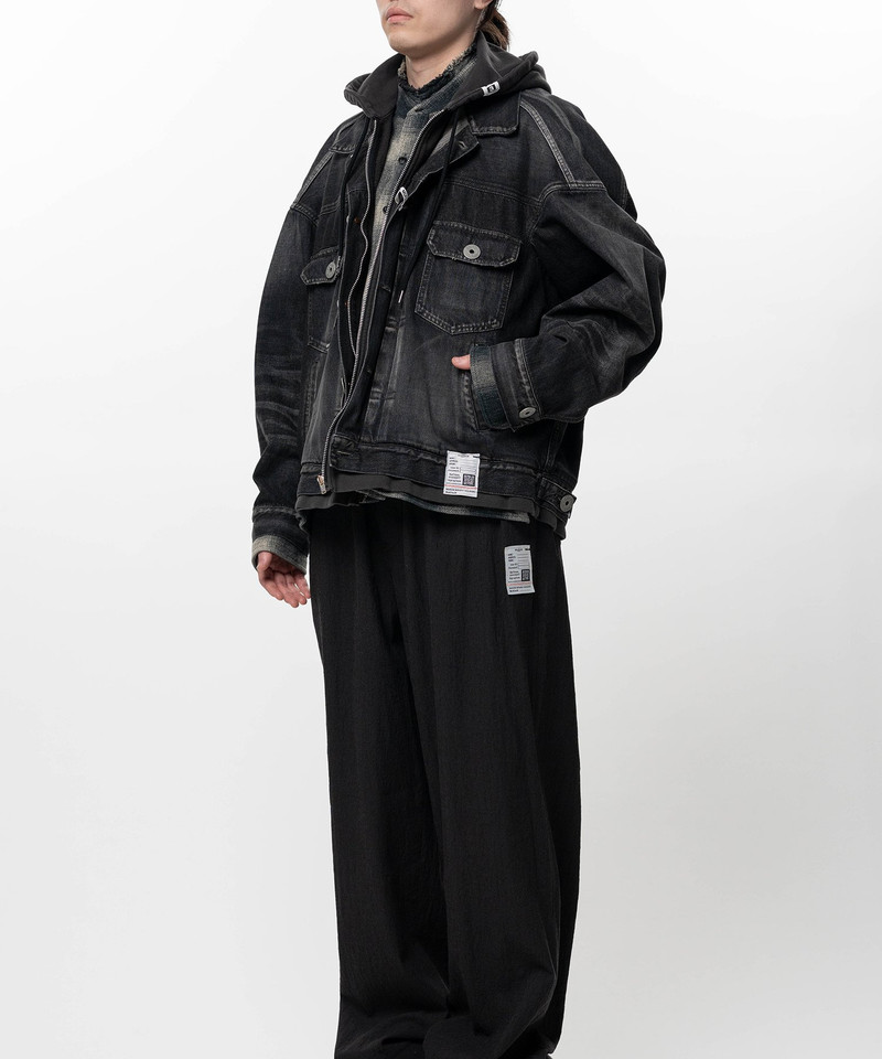 Triple Layered Denim Jacket 4