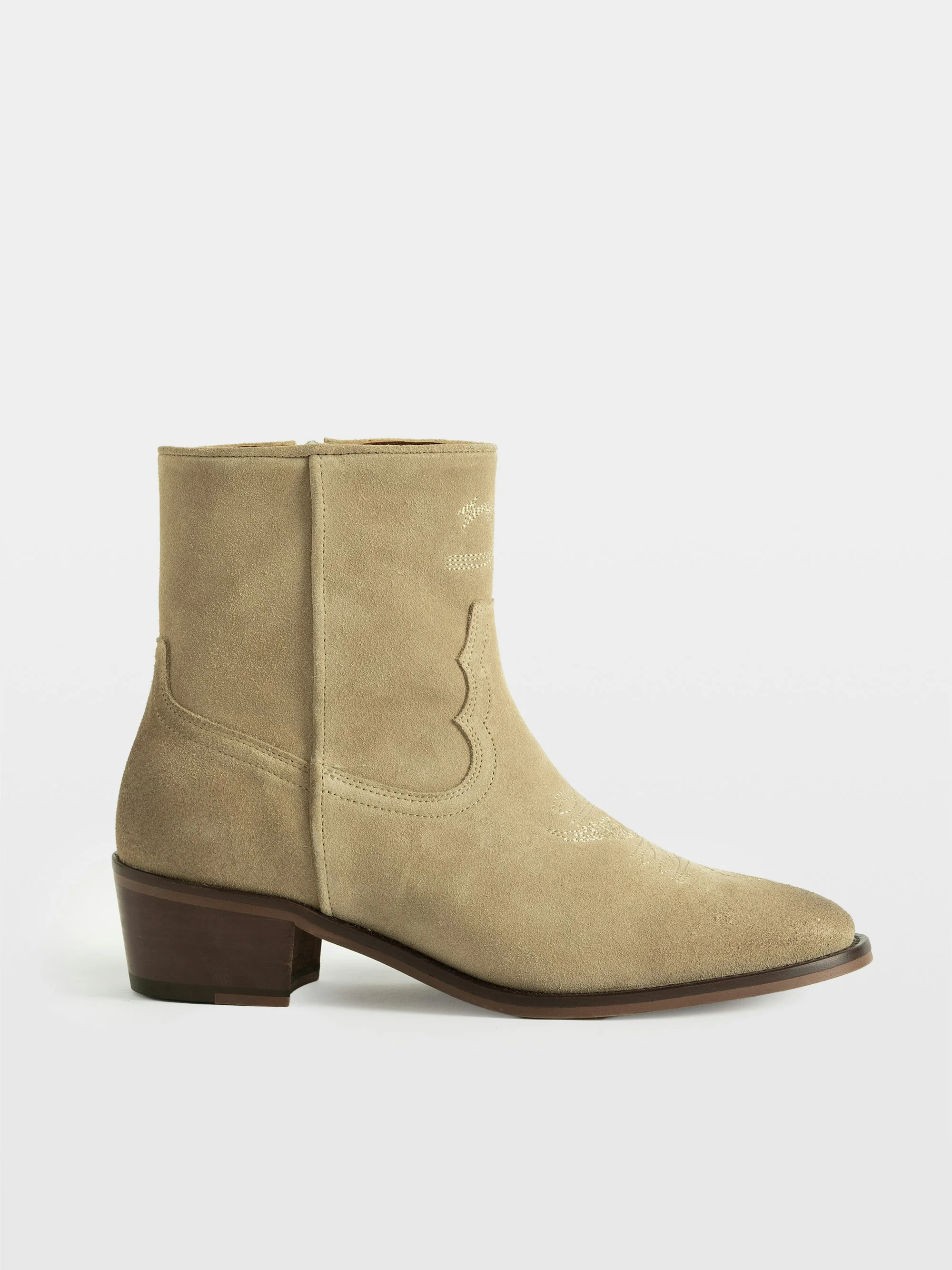 Tex Low Suede Boots - 1