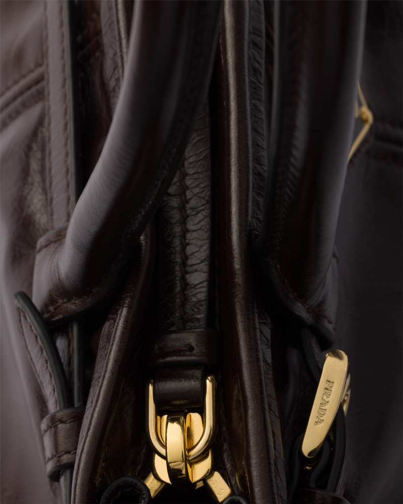 Prada Bonnie leather mini handbag 6