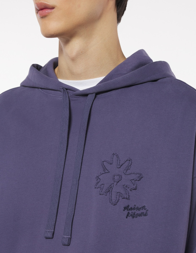 CRAFTED DAISY OVERSIZE HOODIE 4