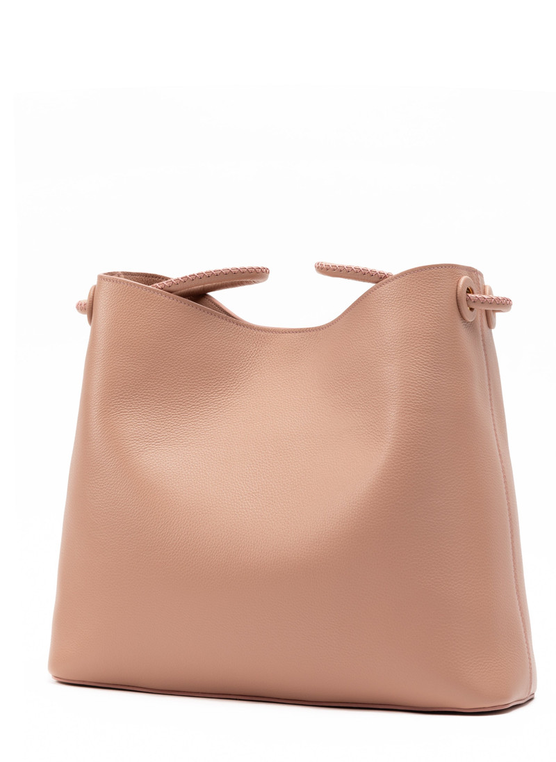 Elleme New Vosges Pebbled Leather Dust Pink outlook