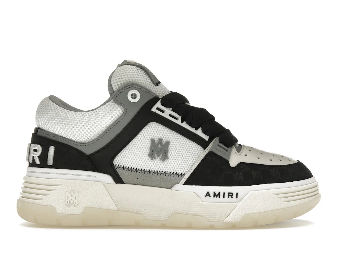 AMIRI MA-1 White Black Quad Monogram Debossed - 1