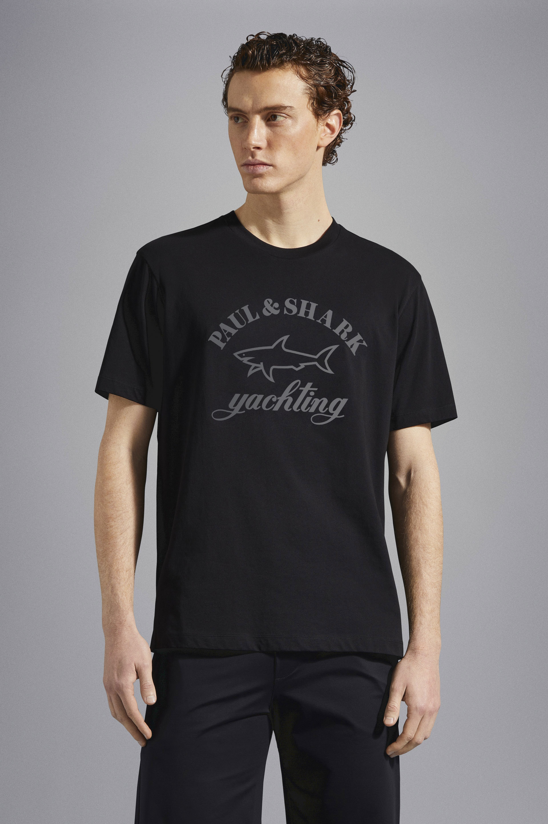 COTTON T-SHIRT WITH PRINTED LOGO - 6
