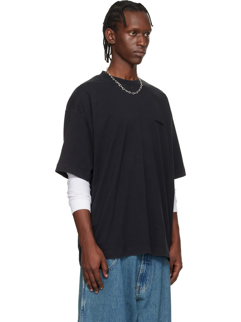 Black Iconic Logo T-shirt 2