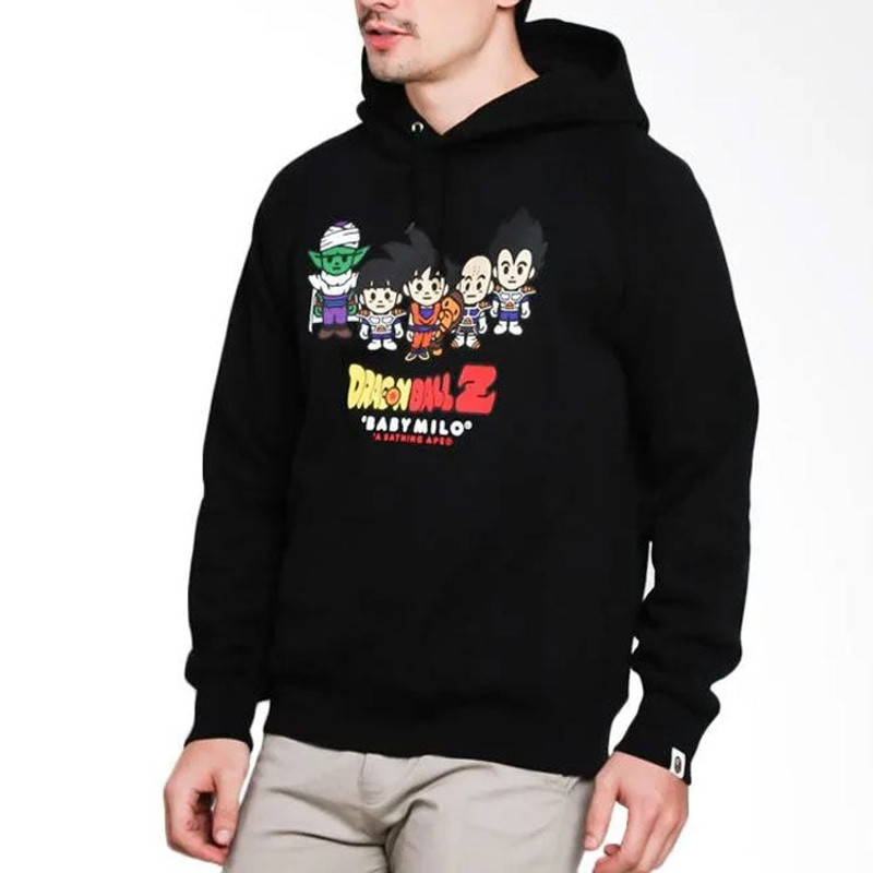 A BATHING APE® A Bathing Ape x Dragon Ball Hoodie 'Black' BAPE-SS18-084 outlook
