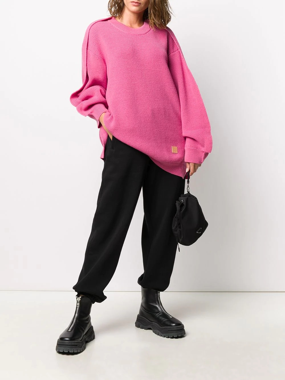 oversized wool jumper - 3